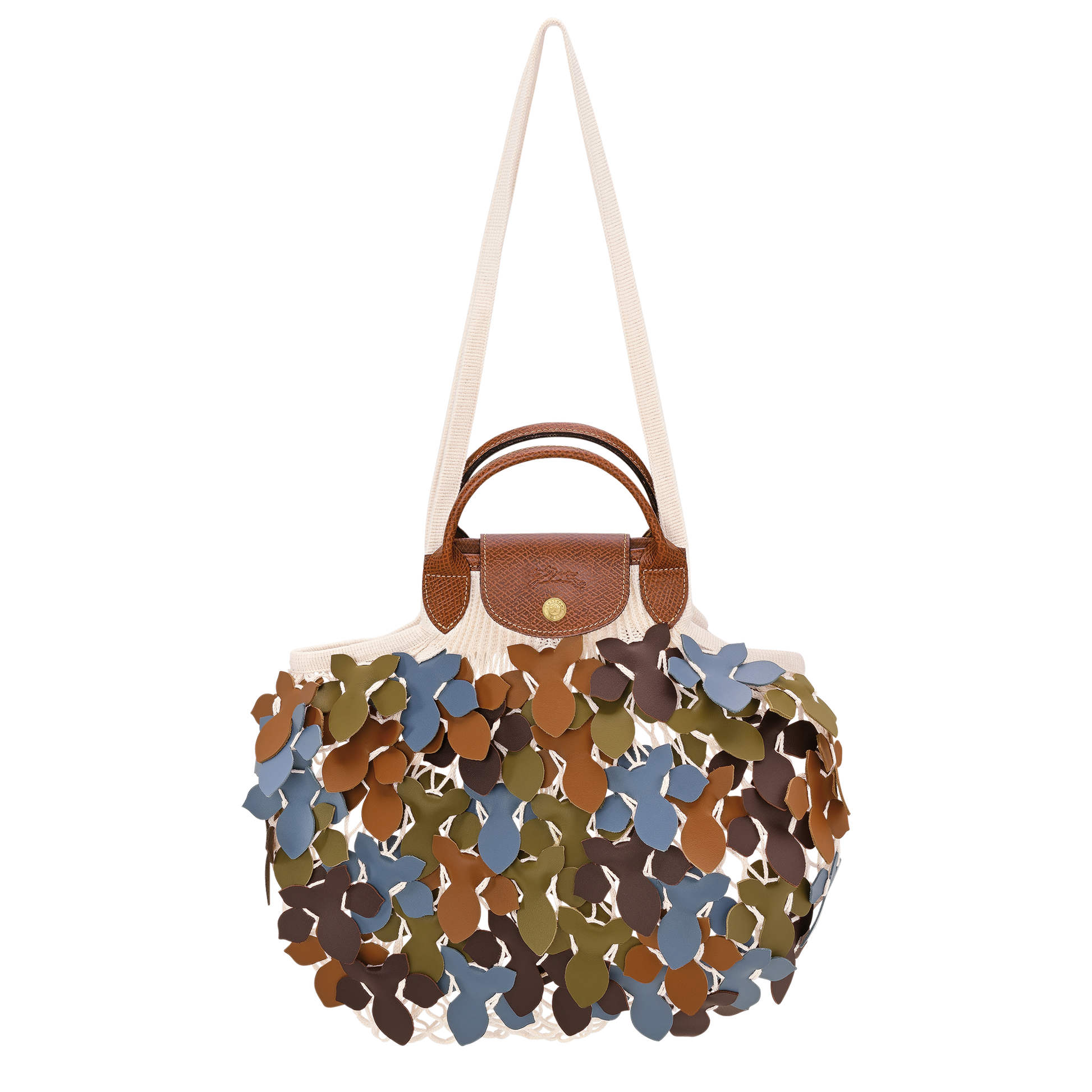 LONGCHAMP-Le Pliage Collection L Mesh bag-Lichen-10121HKA844-1