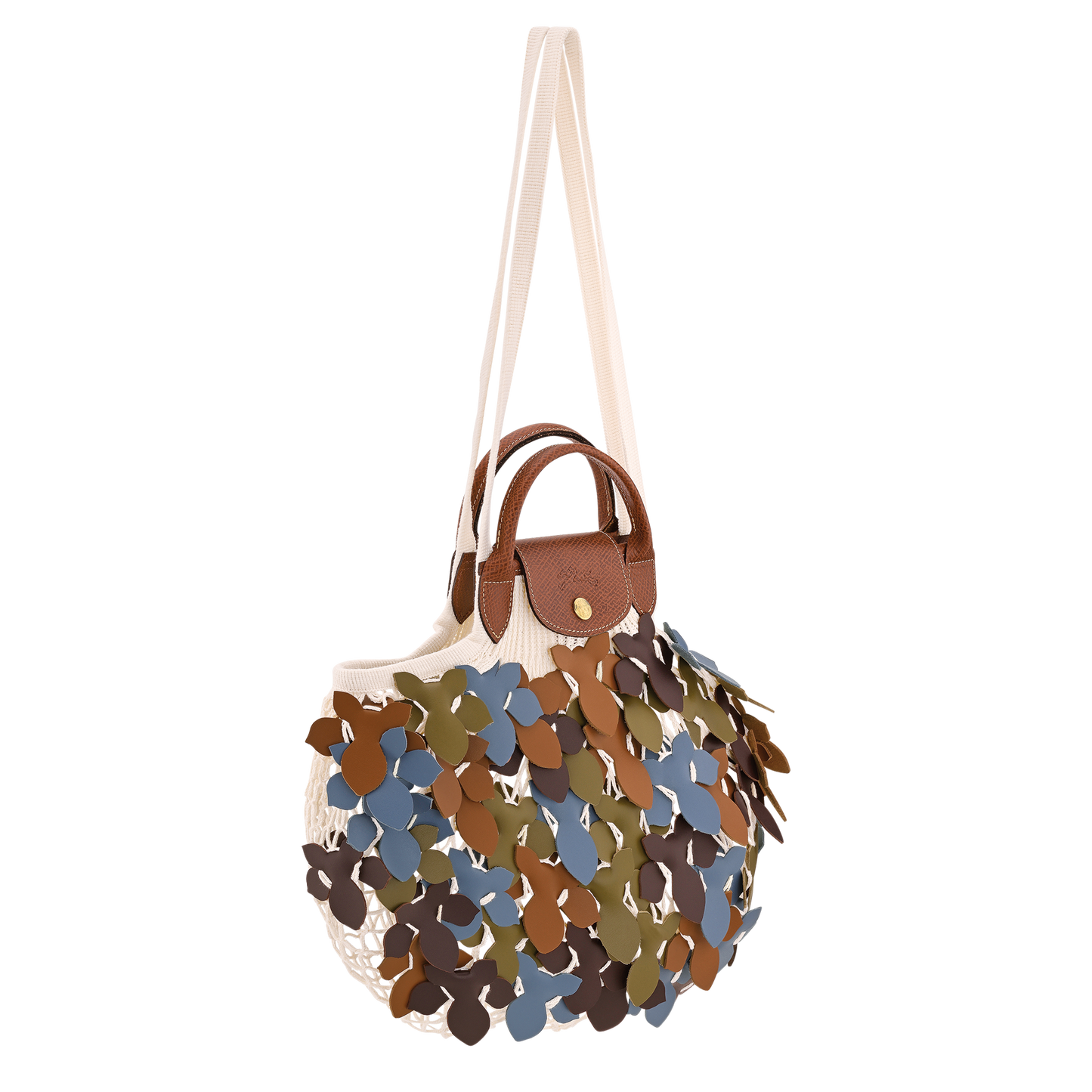LONGCHAMP-Le Pliage Collection L Mesh bag-Lichen-10121HKA844-3