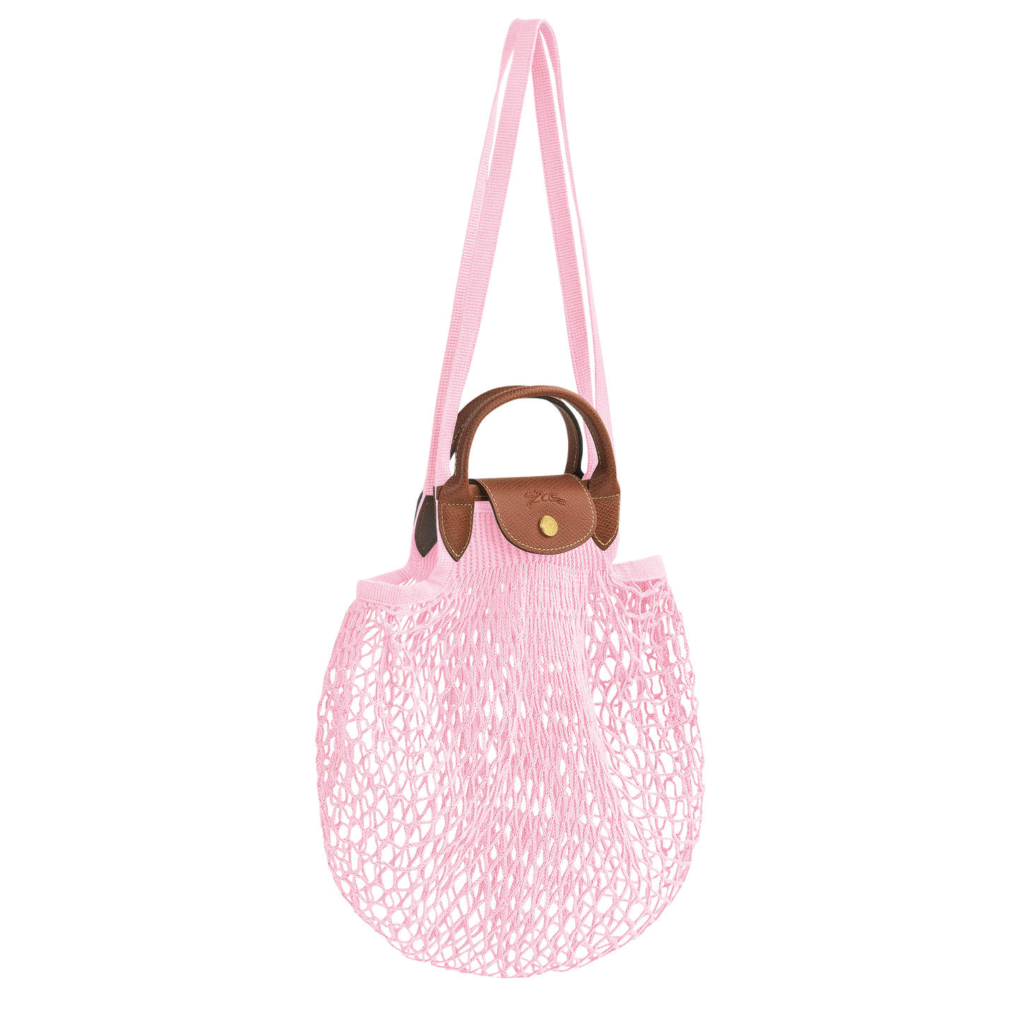 Longchamp LE PLIAGE FILET - Mesh bag L in Pink - 2 (SKU: 10121HVH018)