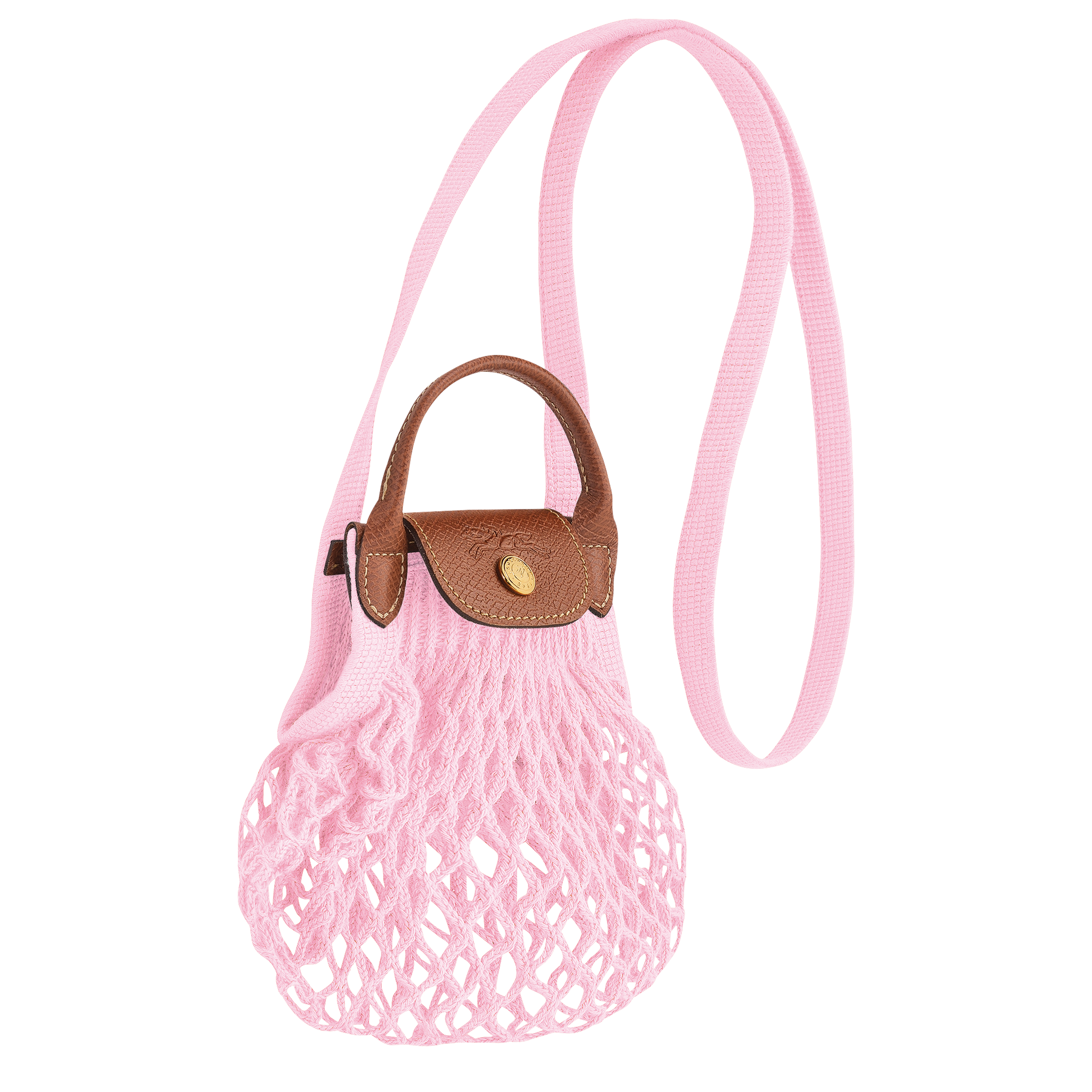 Longchamp LE PLIAGE FILET - Mesh bag XS in Pink - 2 (SKU: 10139HVH018)