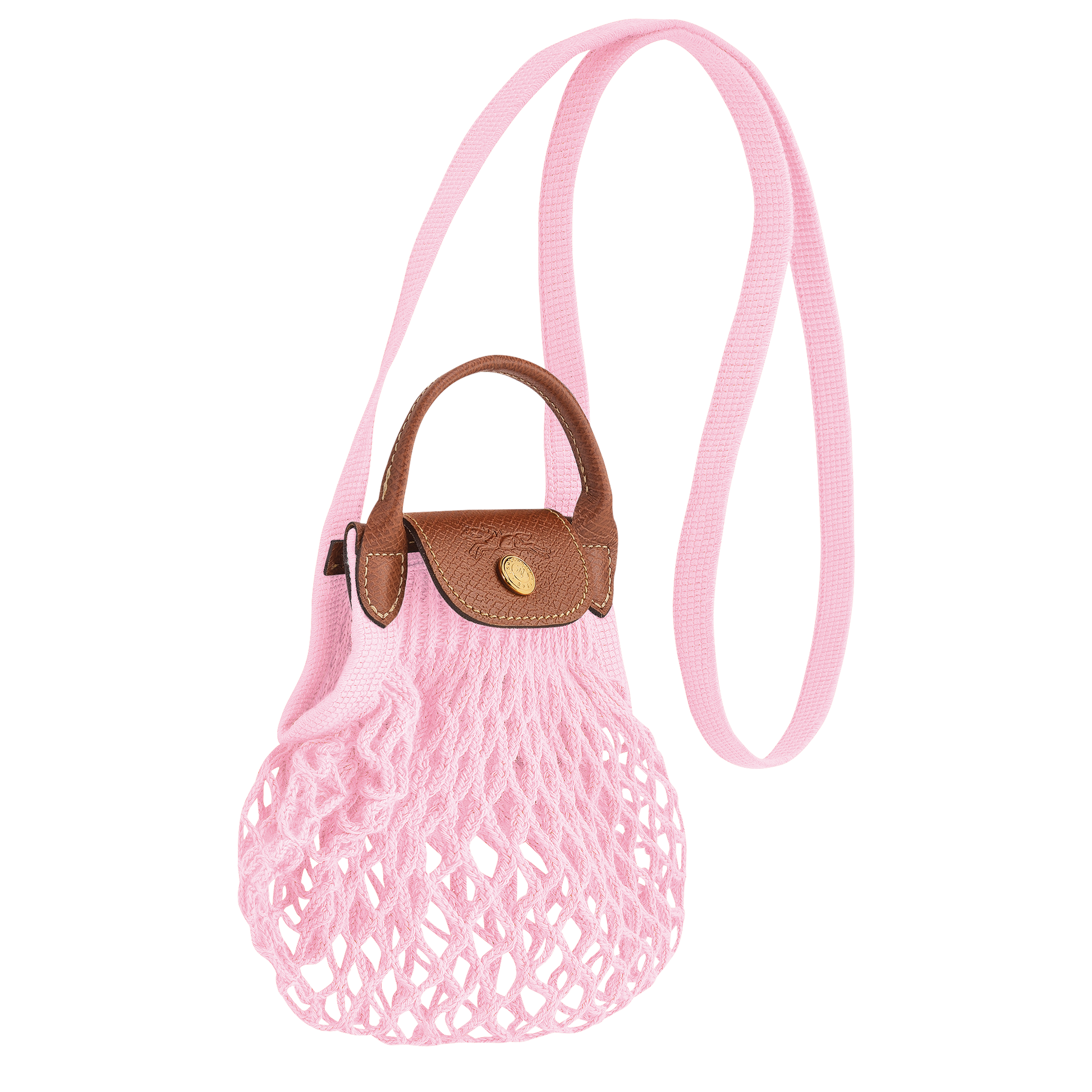 Longchamp LE PLIAGE FILET - Mesh bag XS in Pink - 2 (SKU: 10139HVH018)