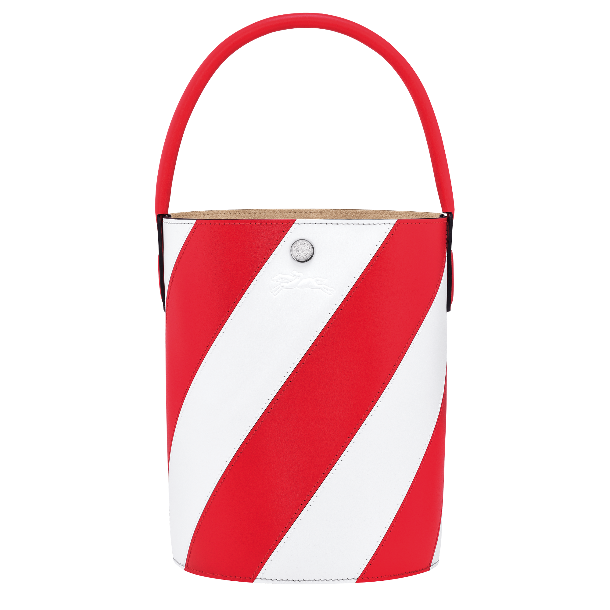Longchamp ÉPURE - Bucket bag S in Red/White - 1 (SKU: 10161HCZ378)