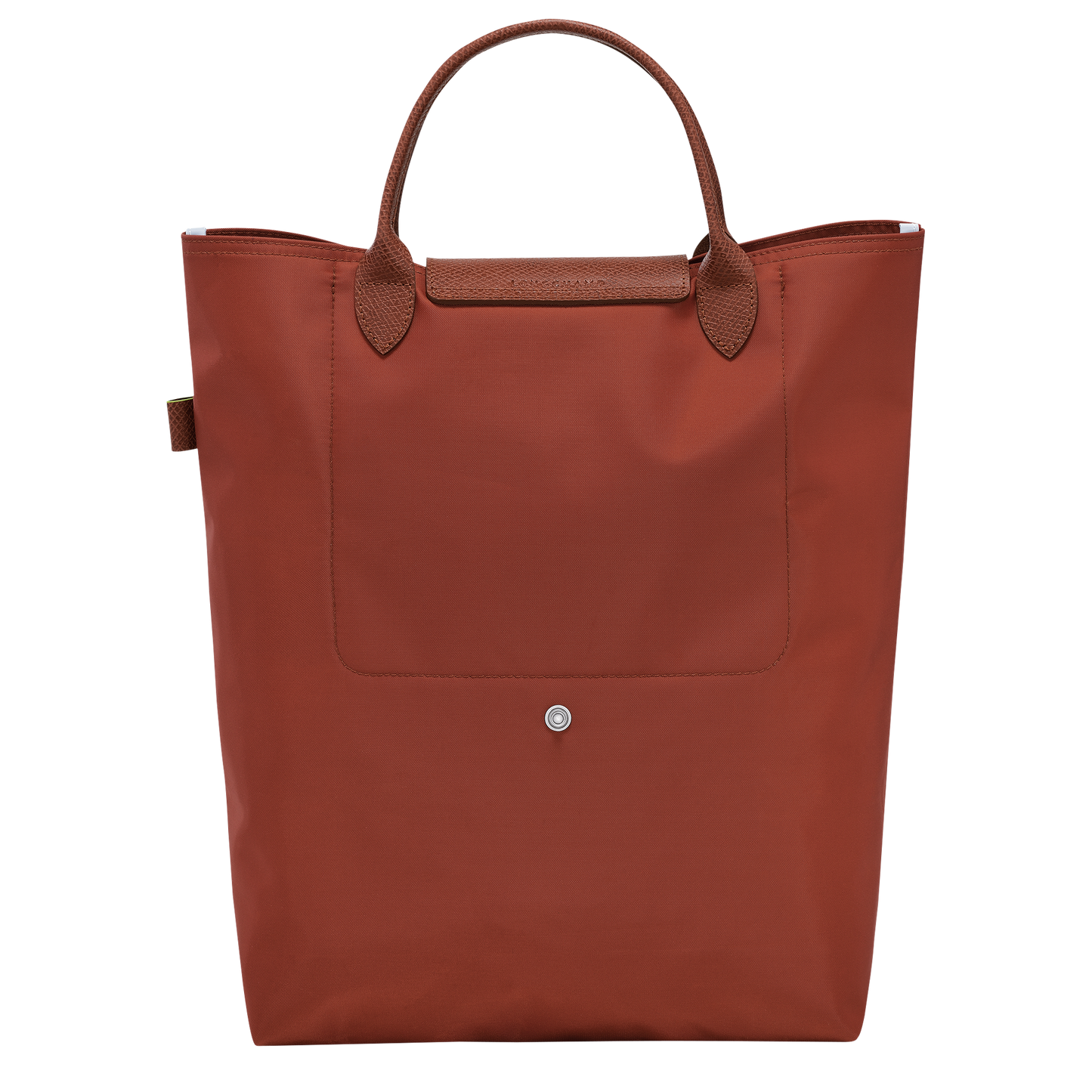 LONGCHAMP-Le Pliage Green M Tote bag-Chestnut-10168919404-4