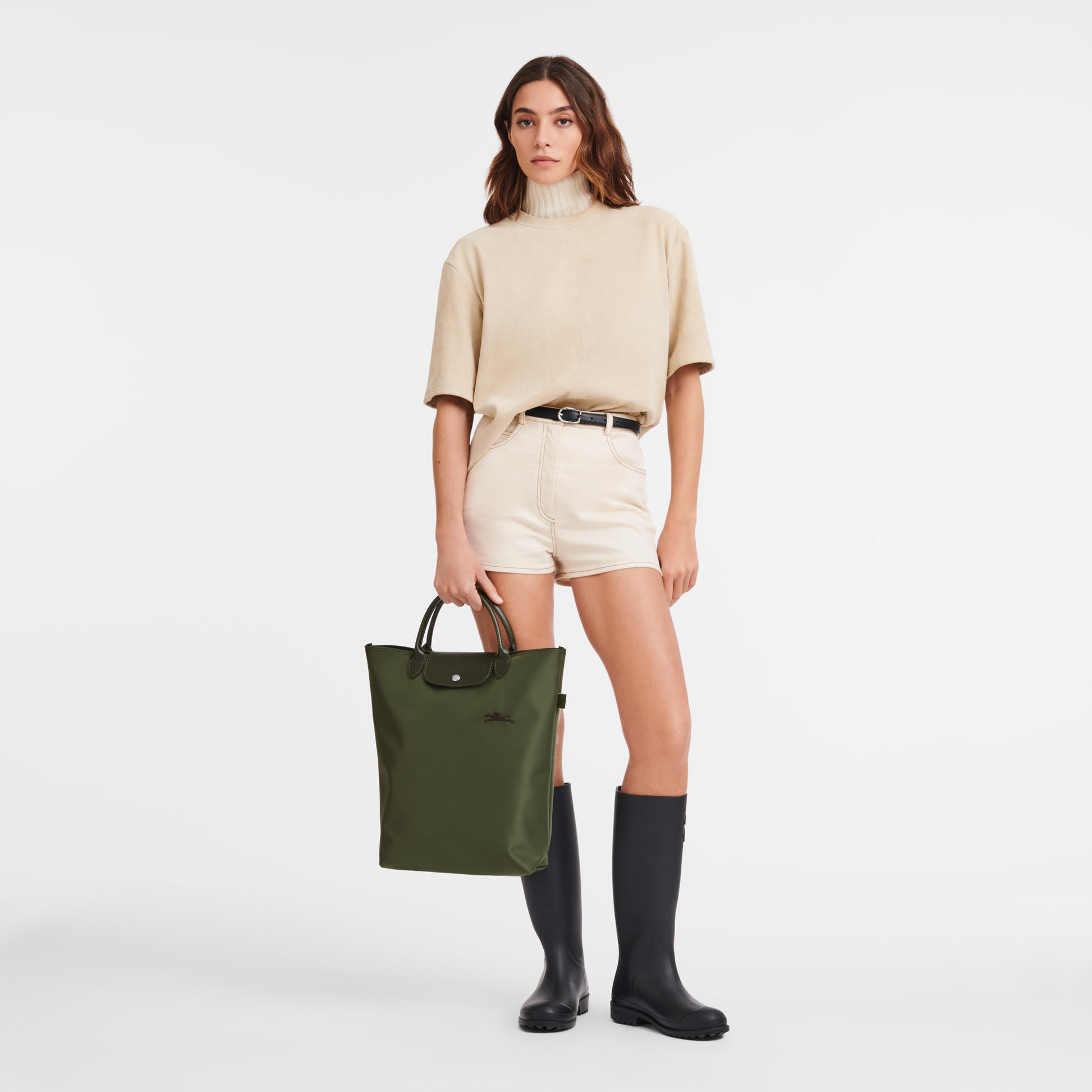 Longchamp le pliage olive green online