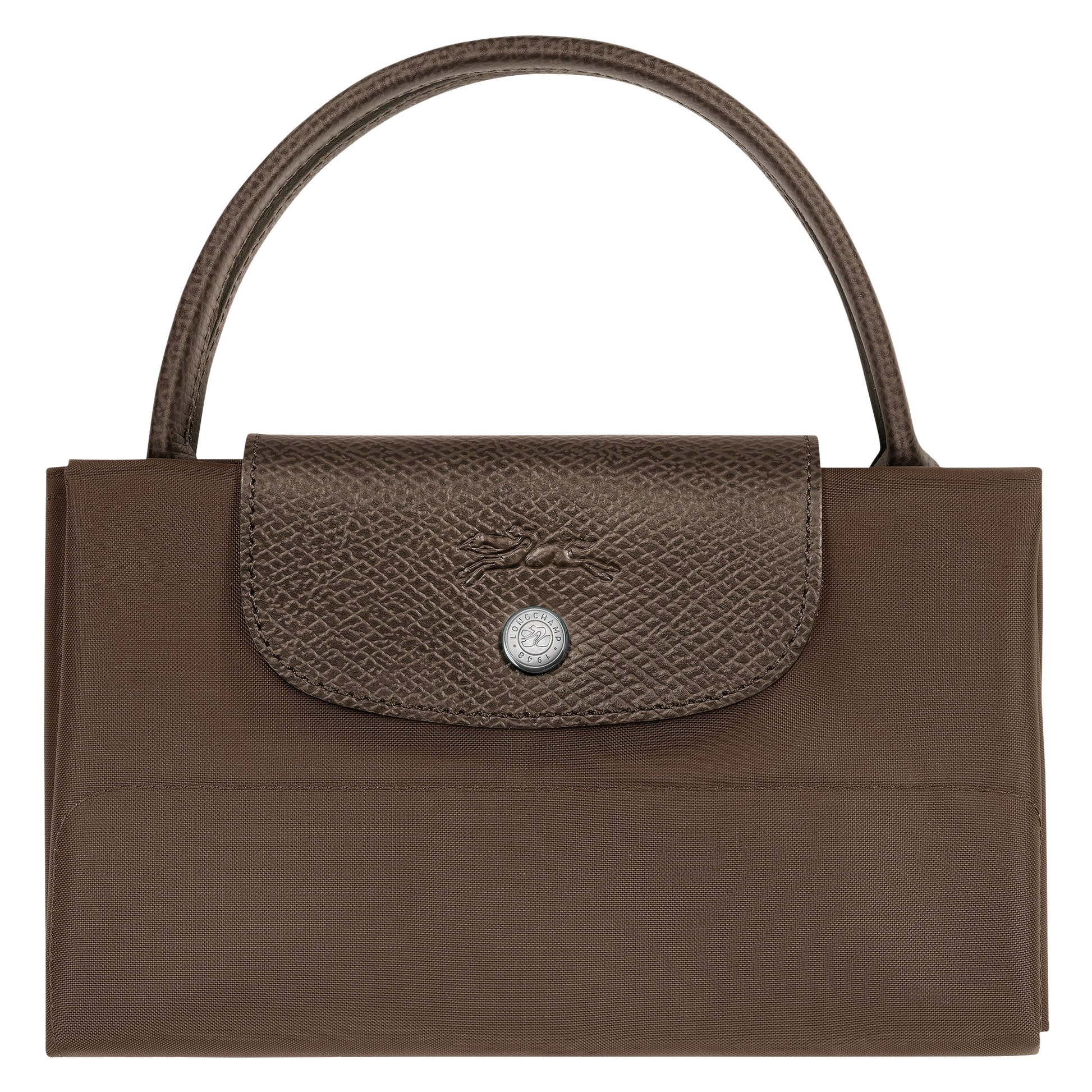 LONGCHAMP-Le Pliage Green M Tote bag-Terra-10168919813-7