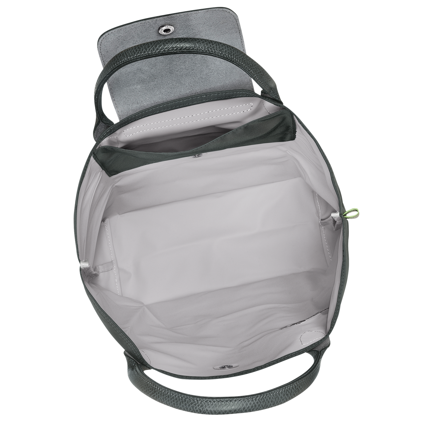 LONGCHAMP-Le Pliage Green M Tote bag-Graphite-10168919P66-5