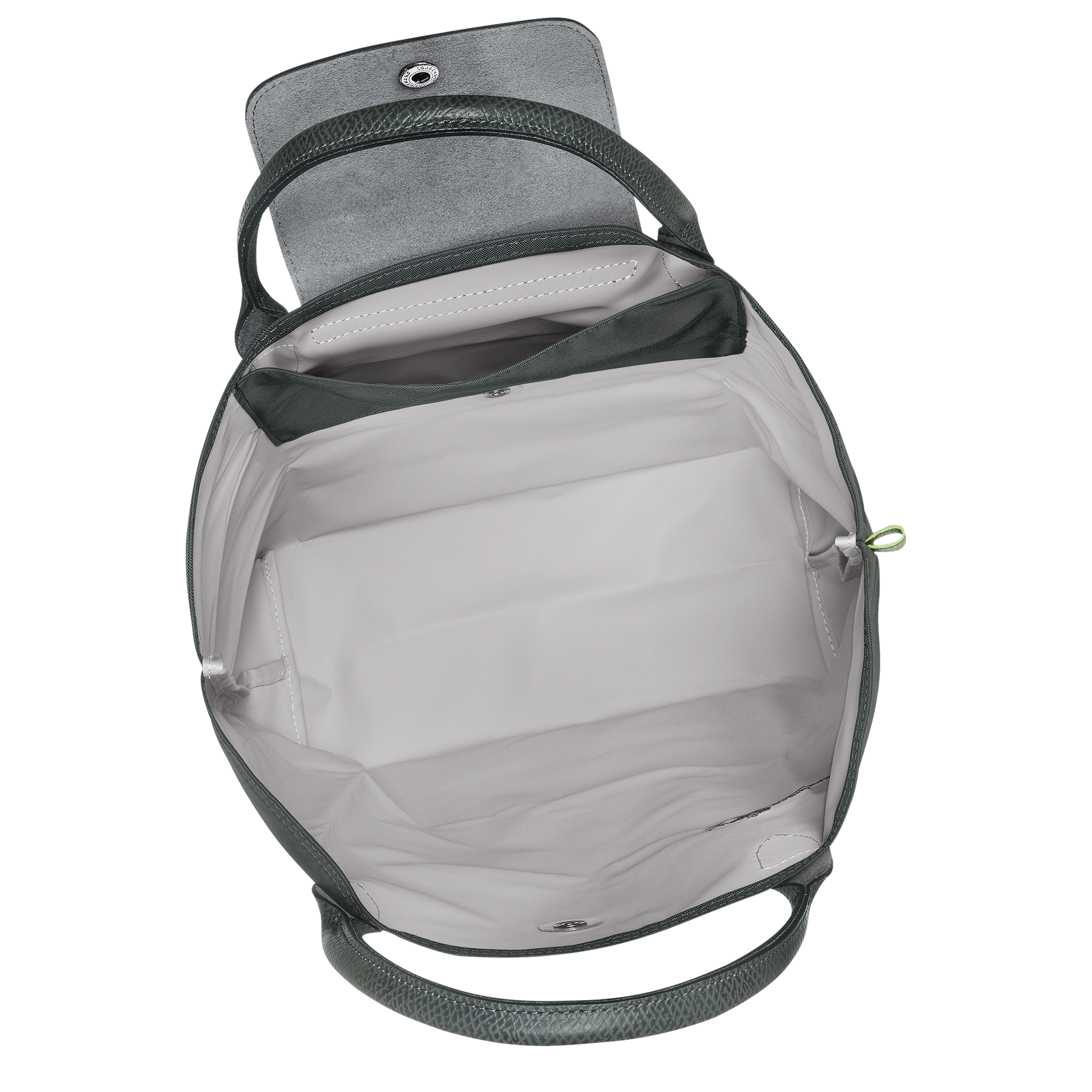 LONGCHAMP-Le Pliage Green M Tote bag-Graphite-10168919P66-5
