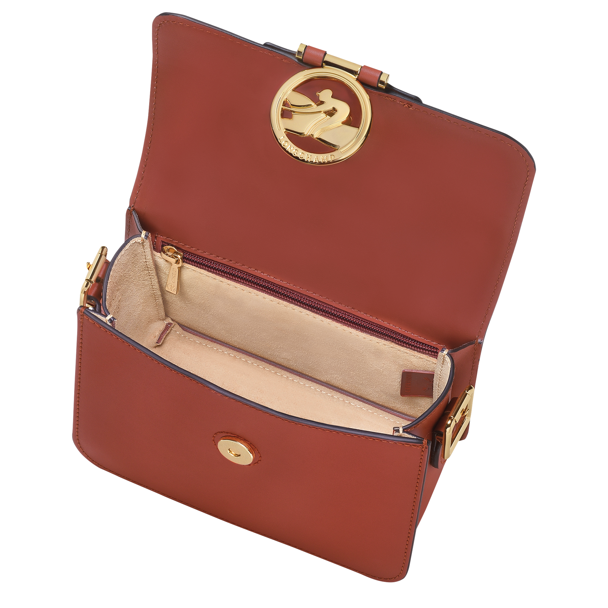 Longchamp BOX-TROT - Crossbody bag S in Mahogany - 2 (SKU: 10174HAU204)