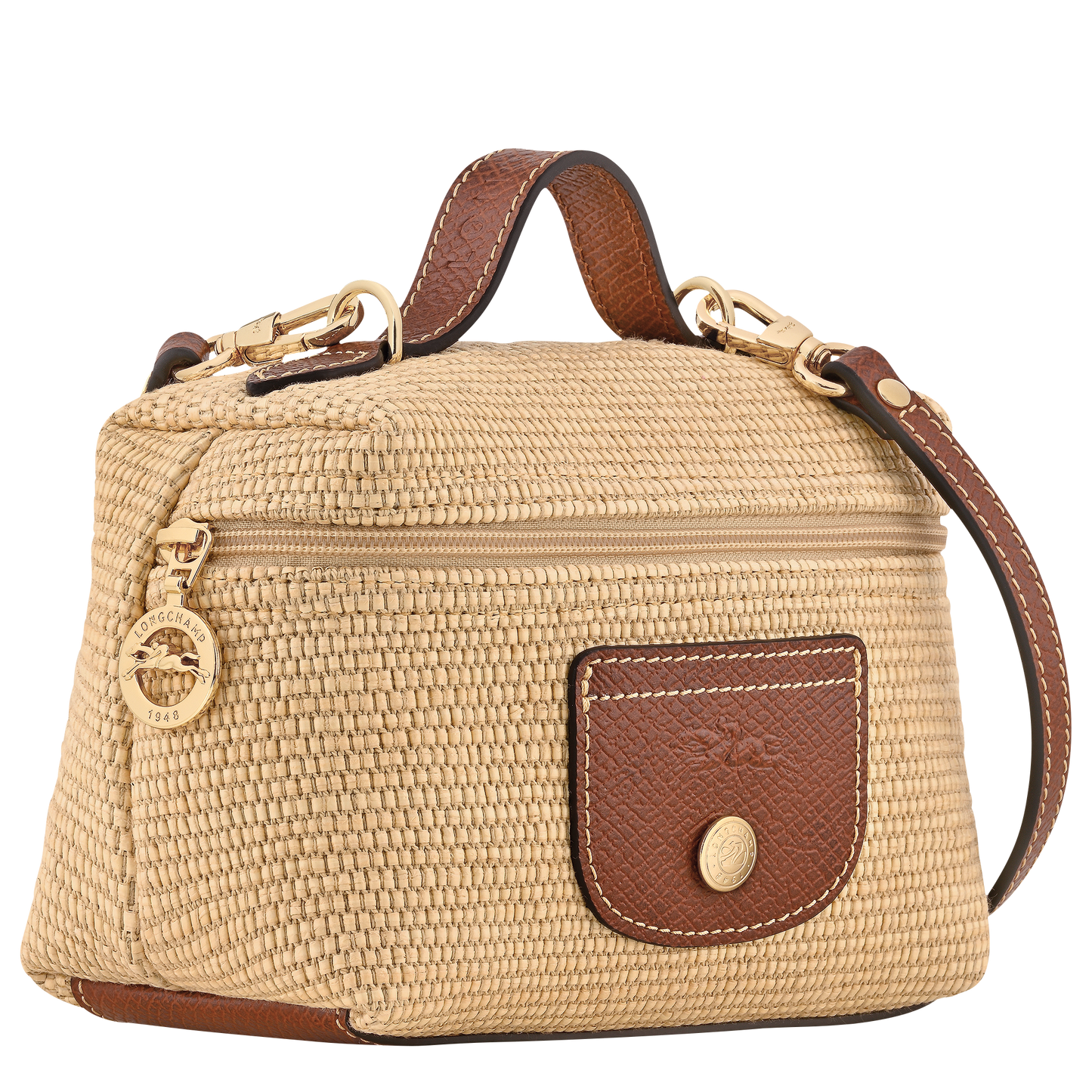 LONGCHAMP-Le Pliage Collection XS Crossbody bag-Brown-10187HGK035-3