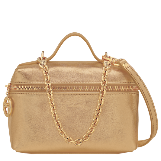 LONGCHAMP-Le Pliage Xtra Crossbody bag-Gold-10187HIO124-1