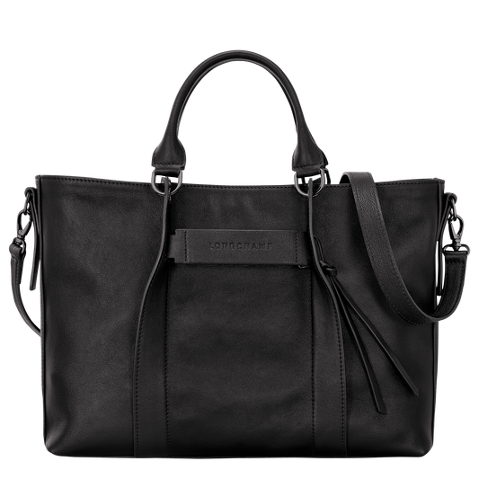 Longchamp LONGCHAMP 3D - Handbag M in Black - 1 (SKU: 10198HCV001)