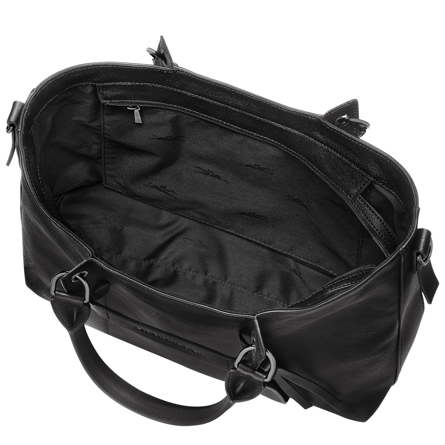 Longchamp LONGCHAMP 3D - Handbag M in Black - 2 (SKU: 10198HCV001)