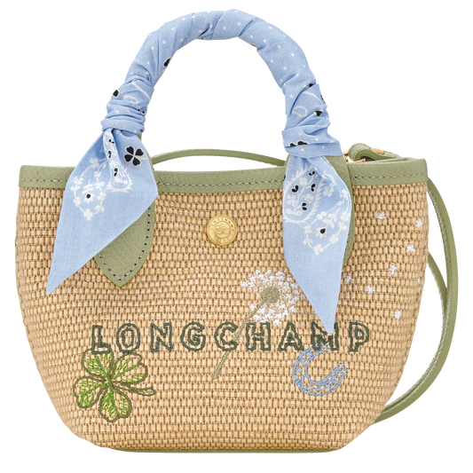 LONGCHAMP-Le Pliage Collection XS Basket bag-Almond Green-10206HKBM70-1