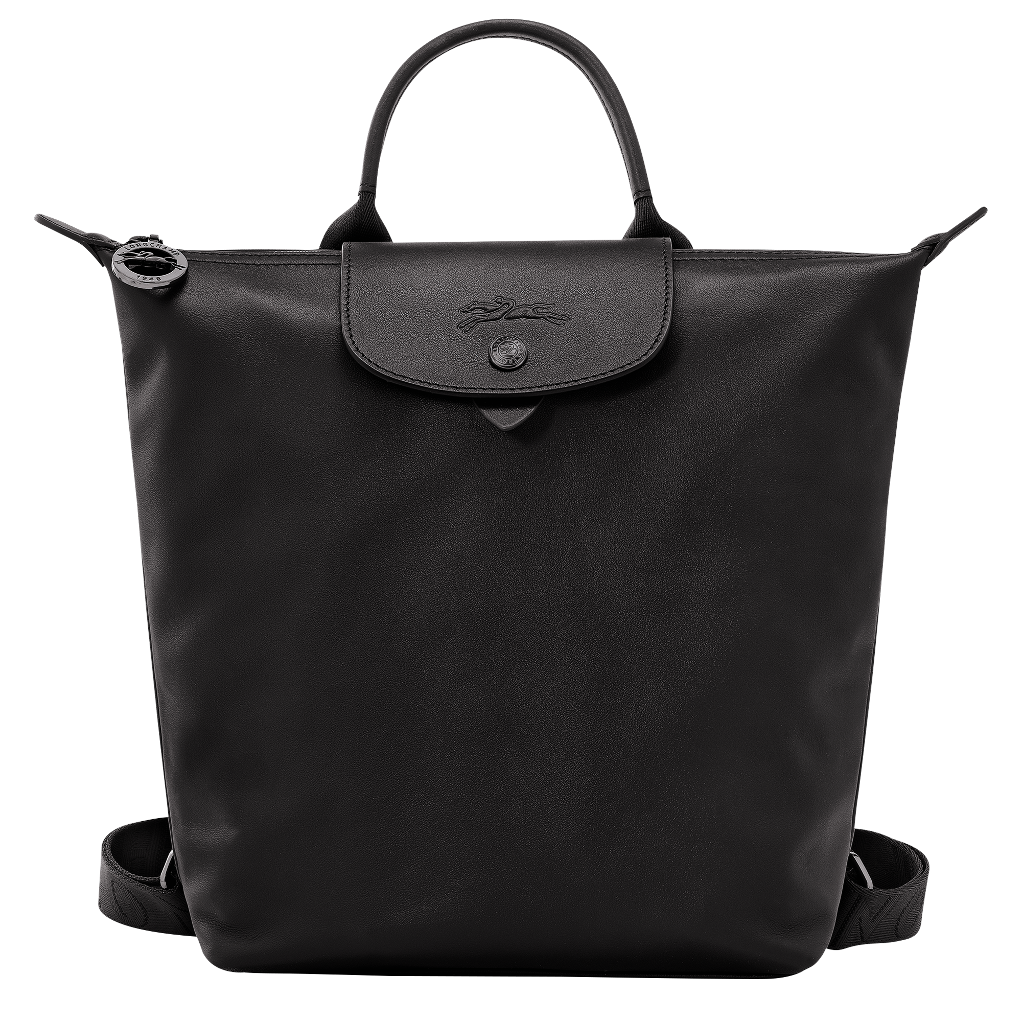 Roseau Essential M Hobo bag Black - Leather (10218968001