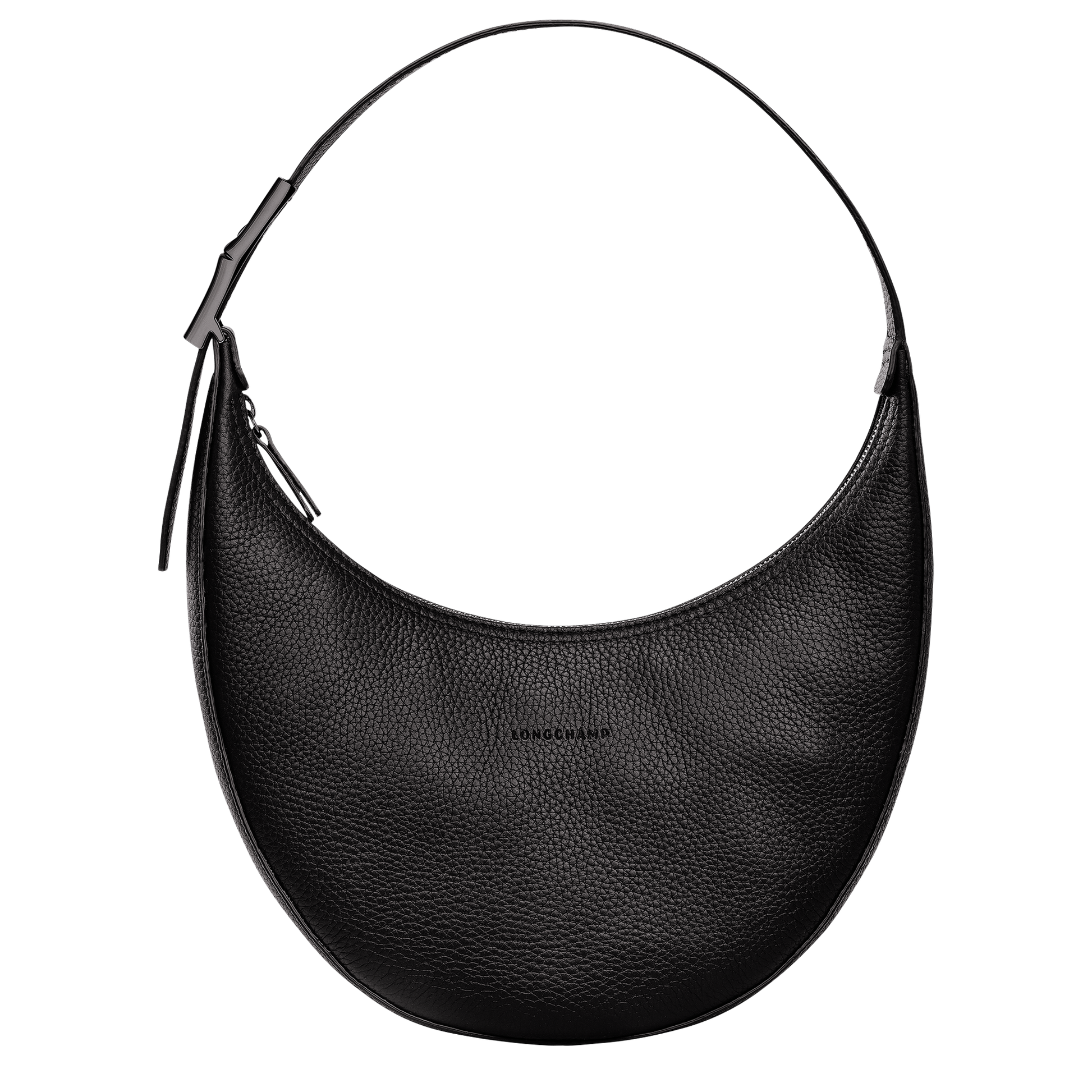 ROSEAU ESSENTIAL Hobo bag M in Black 10218968001 Longchamp