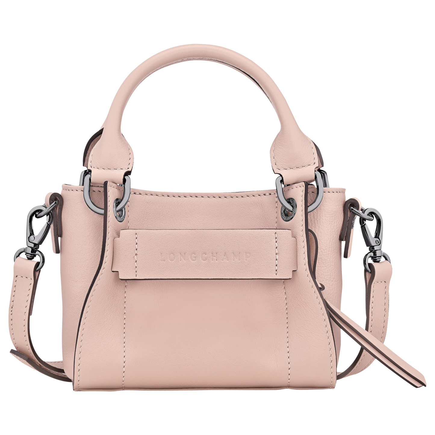 LONGCHAMP-Longchamp 3D XS Handbag-Petal Pink-10254HCVP72-1