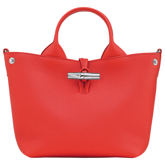 LONGCHAMP-Le Roseau S Handbag-Vermilion-10273HFP108-1