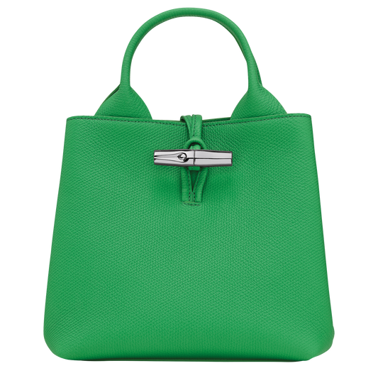 LONGCHAMP-Le Roseau S Handbag-Spring Green-10273HFP344-1