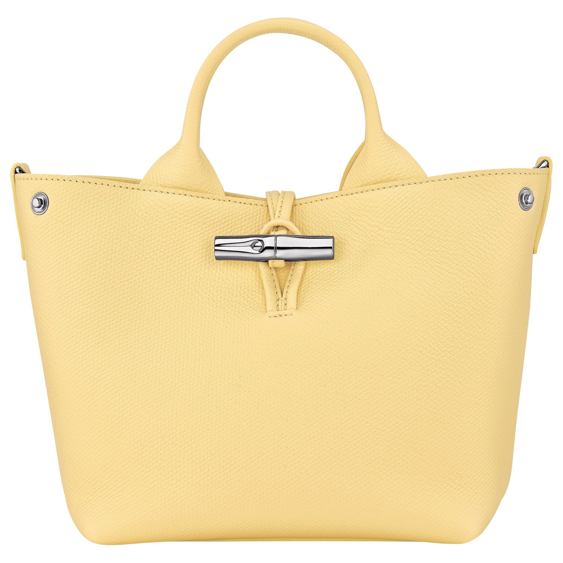 Le Roseau S Handbag Yellow Chick Leather 10273HFPM12