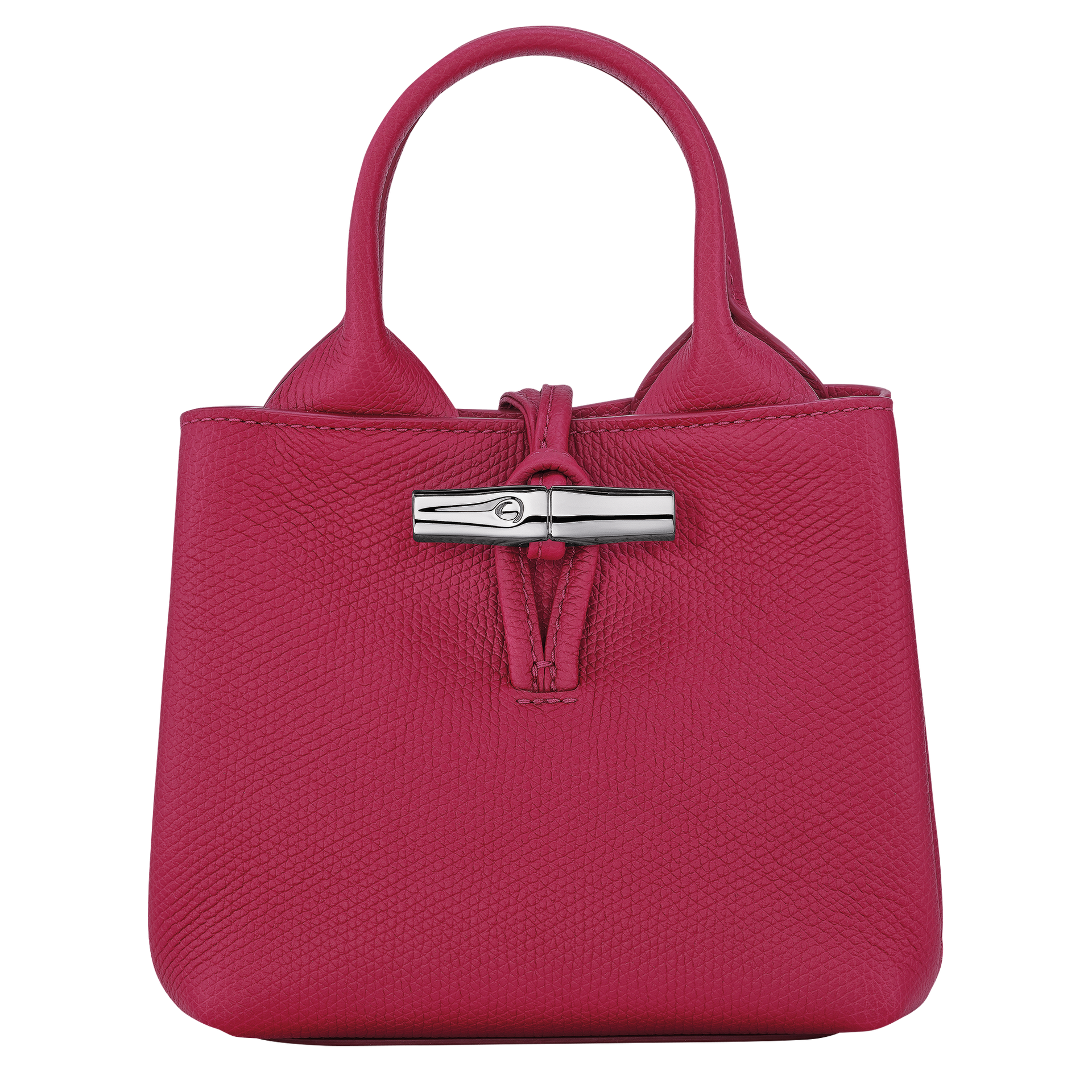 Le Roseau XS Handbag Beetroot - Leather - 10278HFPM06 | Longchamp