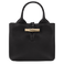 LONGCHAMP-Le Roseau XS Handbag-Black-10278HGC001-1