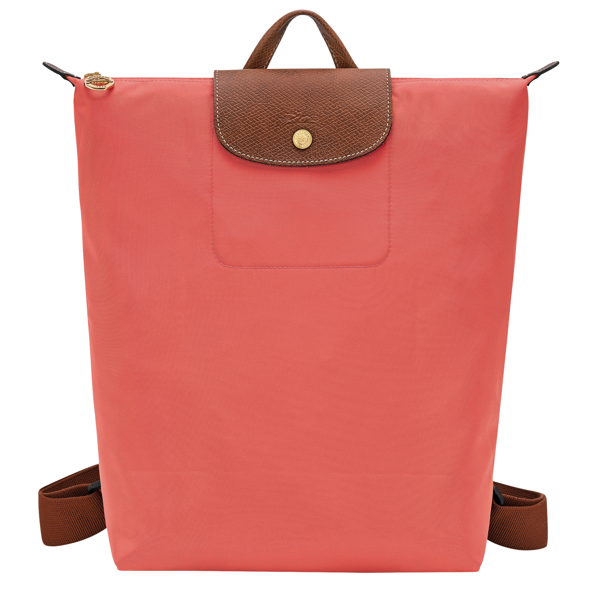 LONGCHAMP-Le Pliage Original M Backpack-Strawberry-10284089218-1