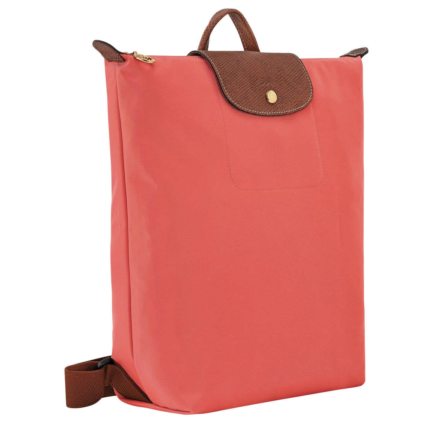 LONGCHAMP-Le Pliage Original M Backpack-Strawberry-10284089218-3
