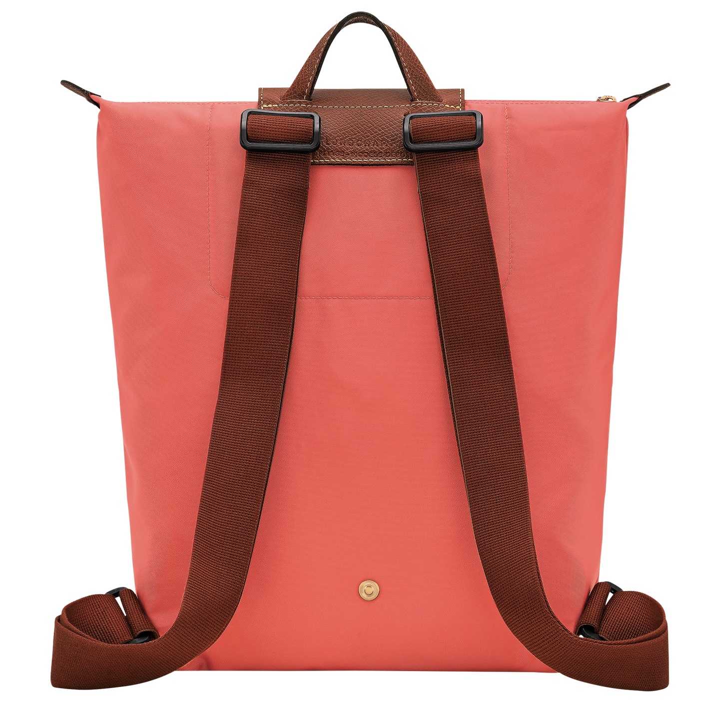 LONGCHAMP-Le Pliage Original M Backpack-Strawberry-10284089218-4