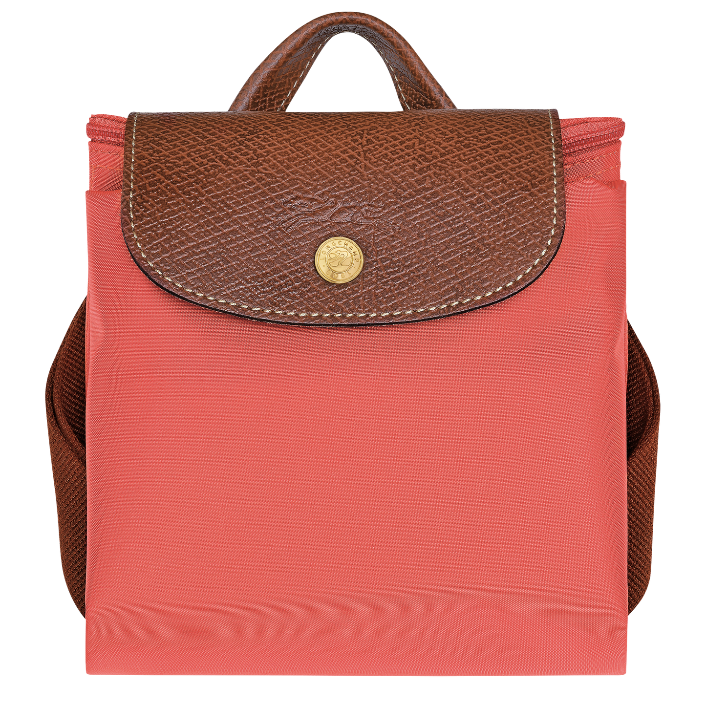 LONGCHAMP-Le Pliage Original M Backpack-Strawberry-10284089218-7