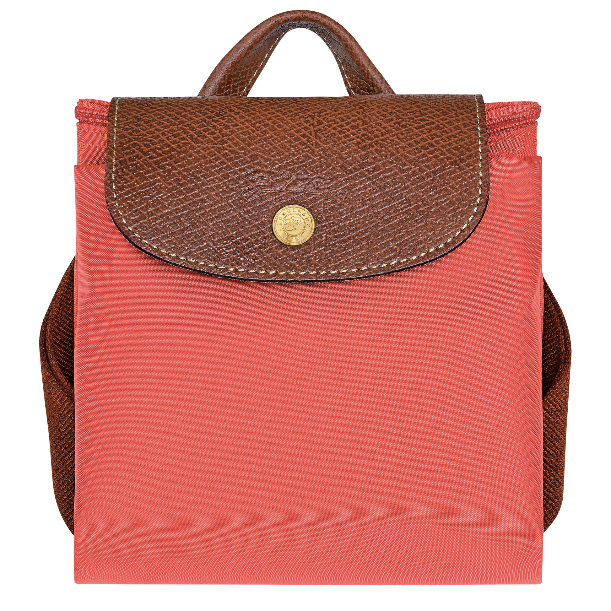 LONGCHAMP-Le Pliage Original M Backpack-Strawberry-10284089218-7