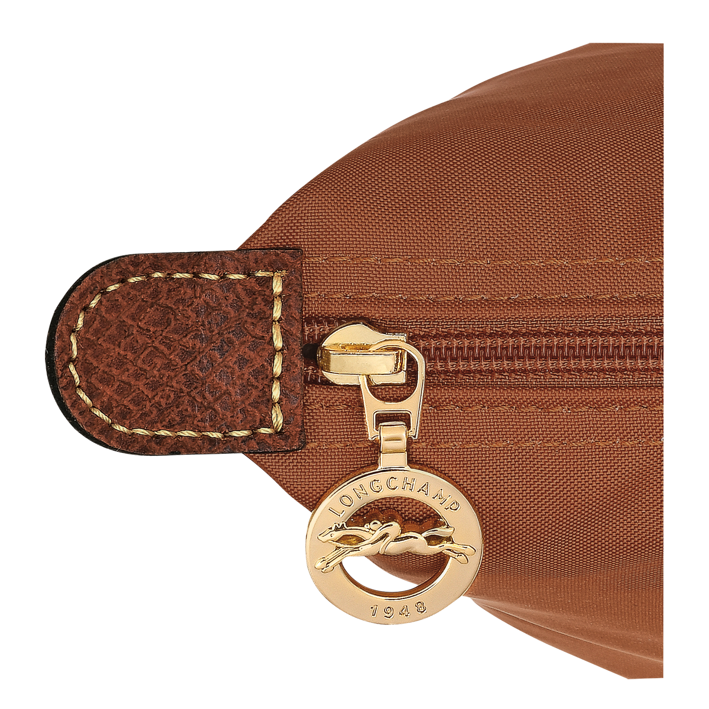 LONGCHAMP-Le Pliage Original M Backpack-Cognac-10284089504-4