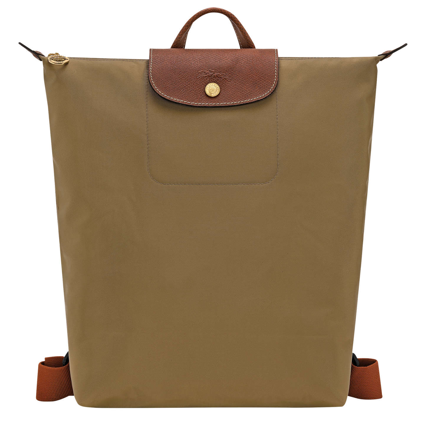 LONGCHAMP-Le Pliage Original M Backpack-Olive-10284089510-1