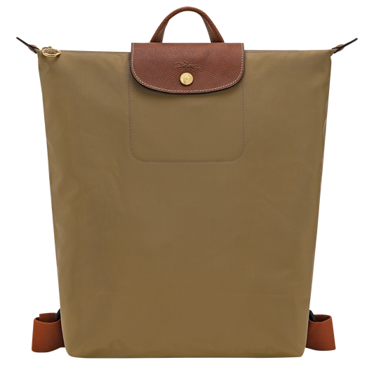 LONGCHAMP-Le Pliage Original M Backpack-Olive-10284089510-1