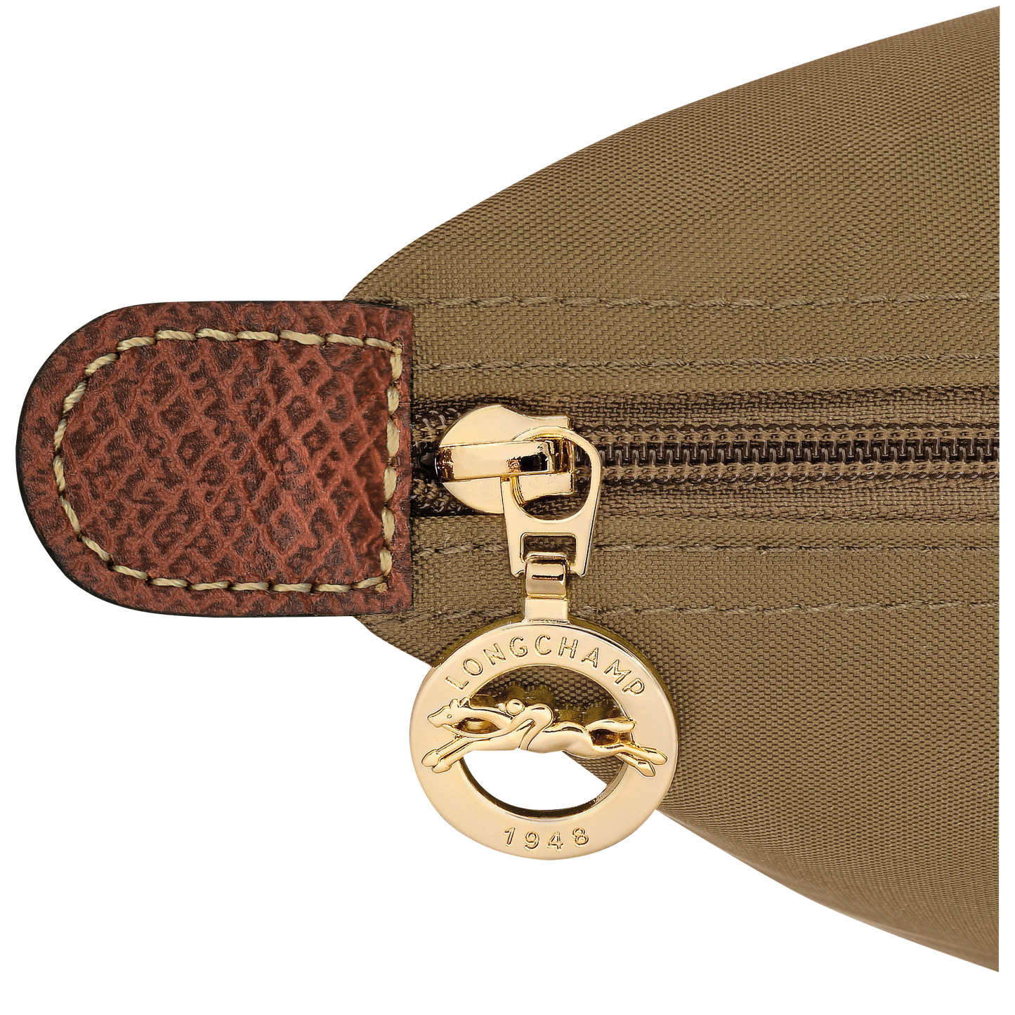 LONGCHAMP-Le Pliage Original M Backpack-Olive-10284089510-4