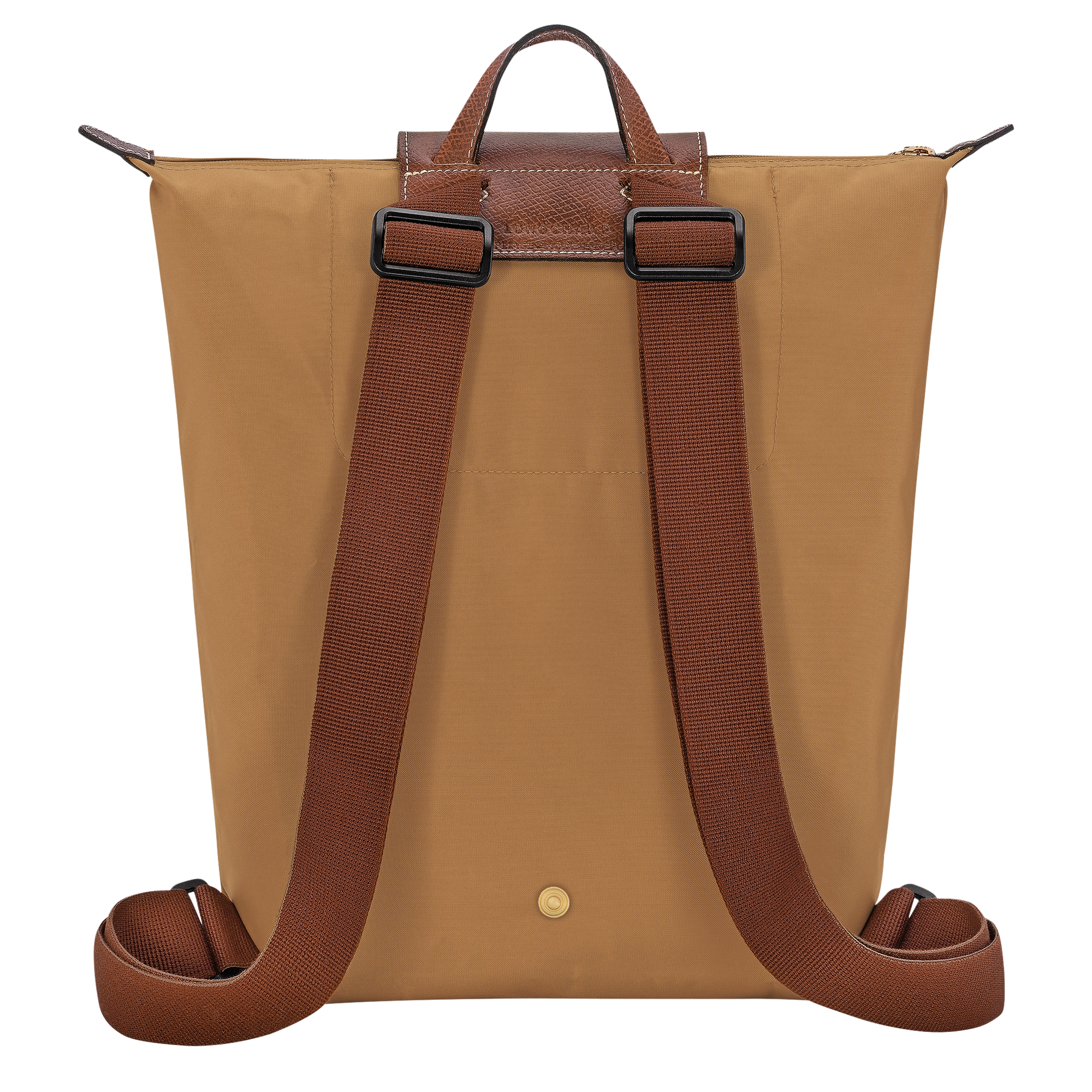 LONGCHAMP-Le Pliage Original M Backpack-Fawn-10284089P86-4