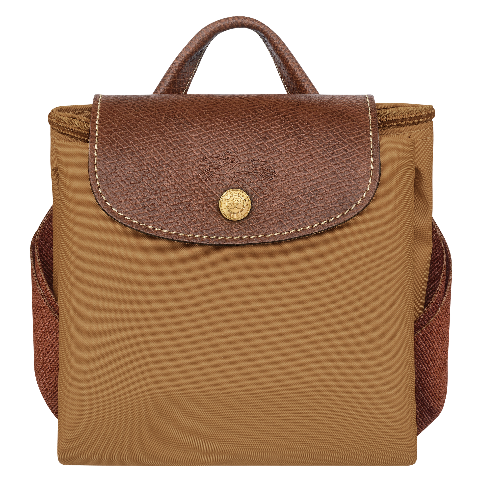 LONGCHAMP-Le Pliage Original M Backpack-Fawn-10284089P86-7