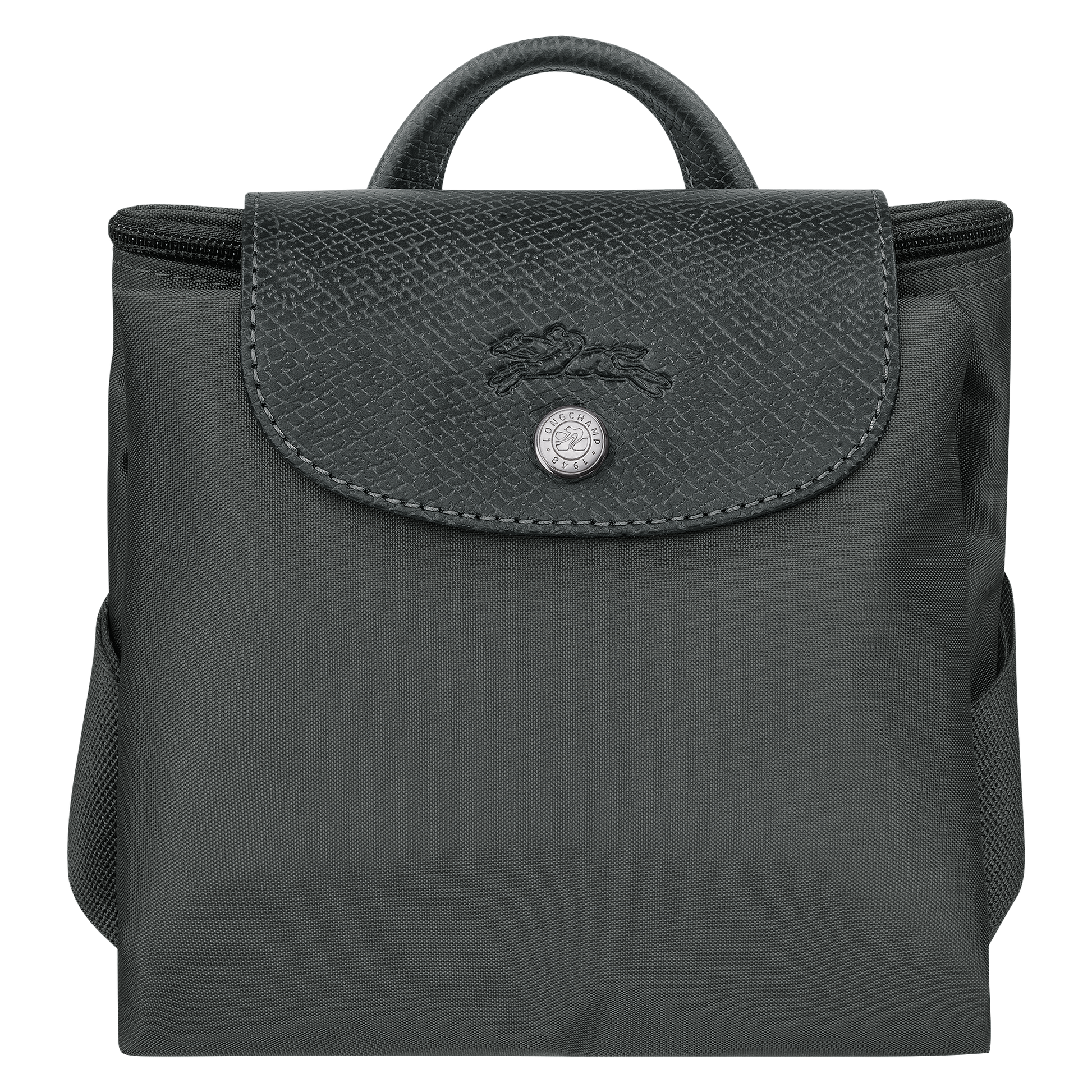 LONGCHAMP-Le Pliage M Backpack-Graphite-10284919P66-8