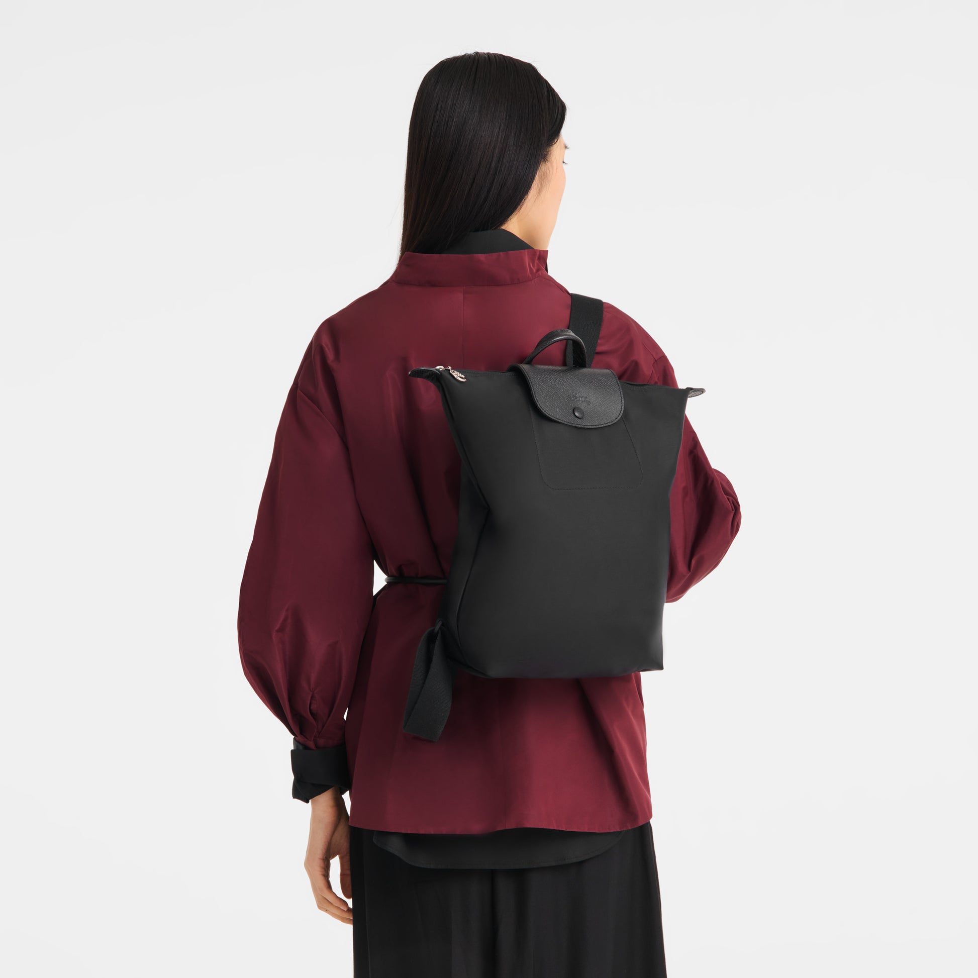 LONGCHAMP-Le Pliage One M Backpack-Black-10284979001-8