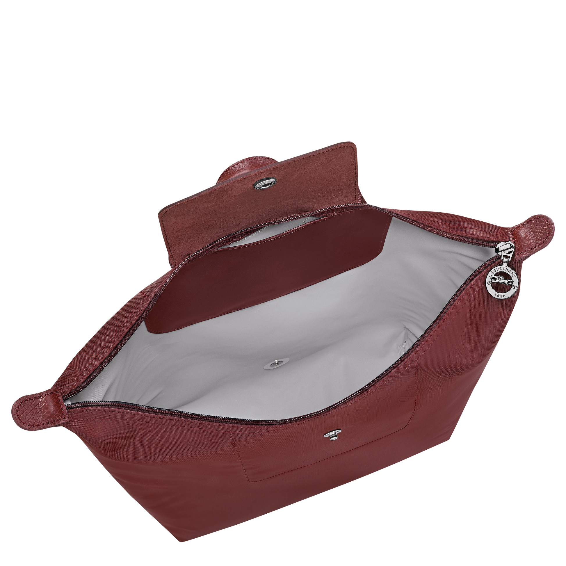 LONGCHAMP-Le Pliage One M Backpack-Burgundy-10284979P87-4