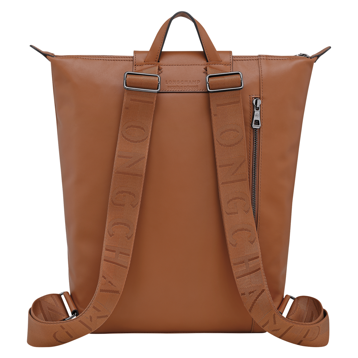 LONGCHAMP-Le Pliage XTRA M Backpack-Cognac-10287987504-4