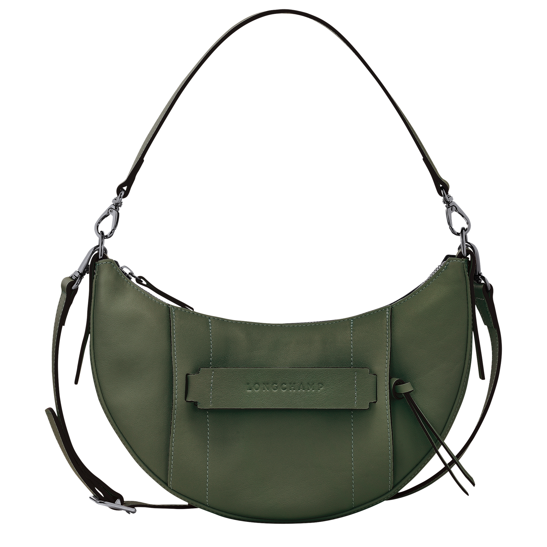 Longchamp 3D S Crossbody bag Khaki - Leather - 10292HCV292