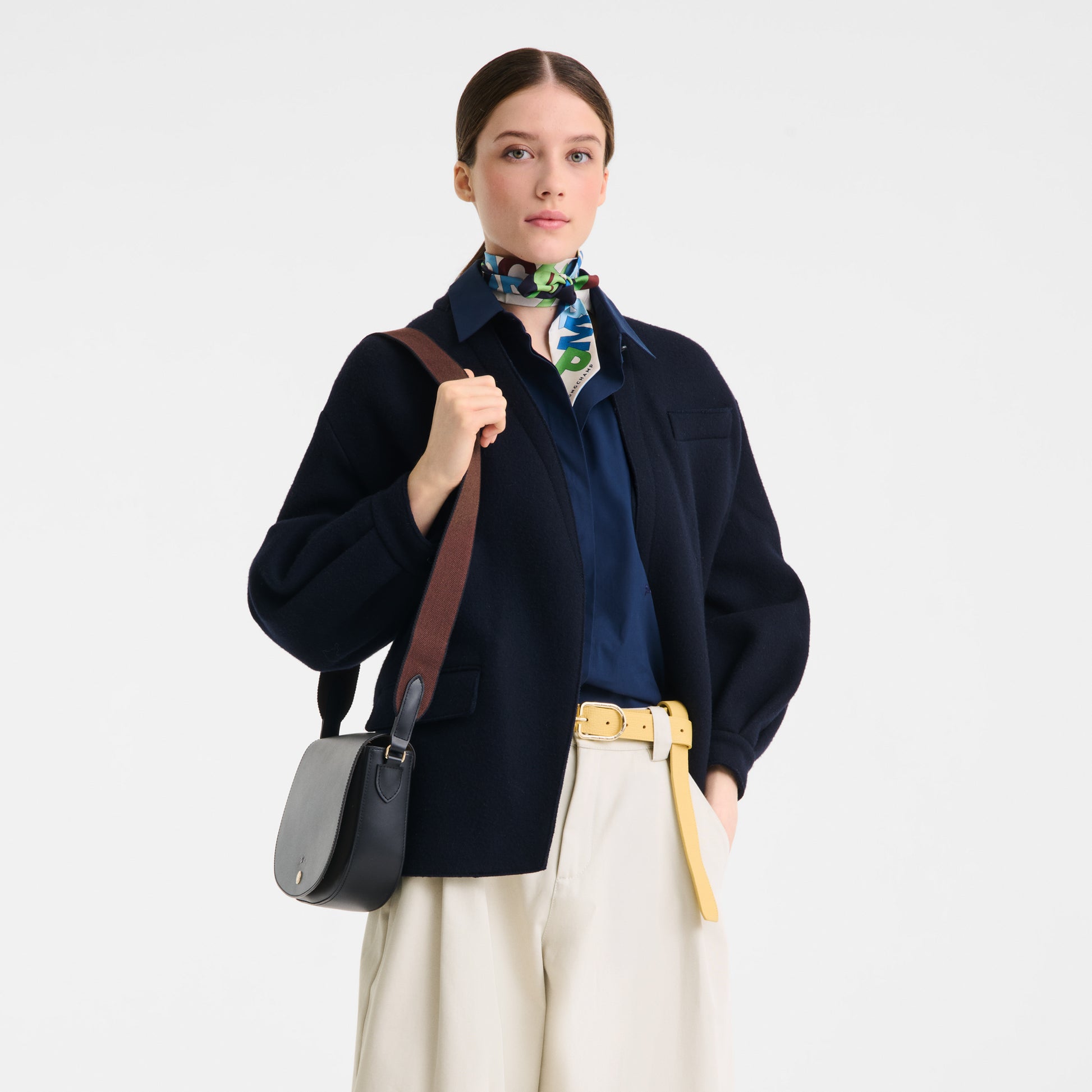 LONGCHAMP-Épure M Crossbody bag-Black-10296HFY001-7