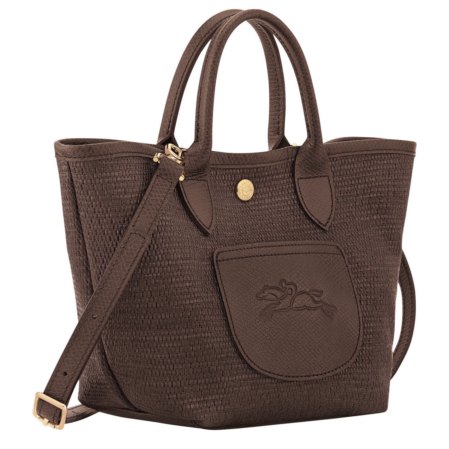 LONGCHAMP-Le Pliage Collection XS Basket bag-Mocha-10307HGK002-3