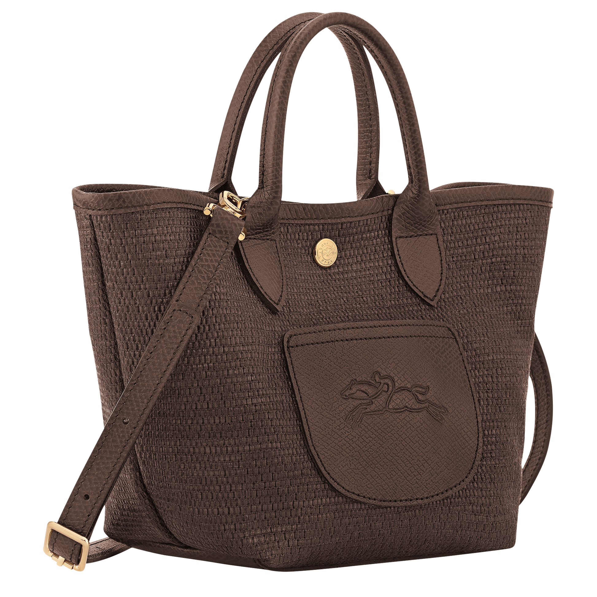 LONGCHAMP-Le Pliage Collection XS Basket bag-Mocha-10307HGK002-3