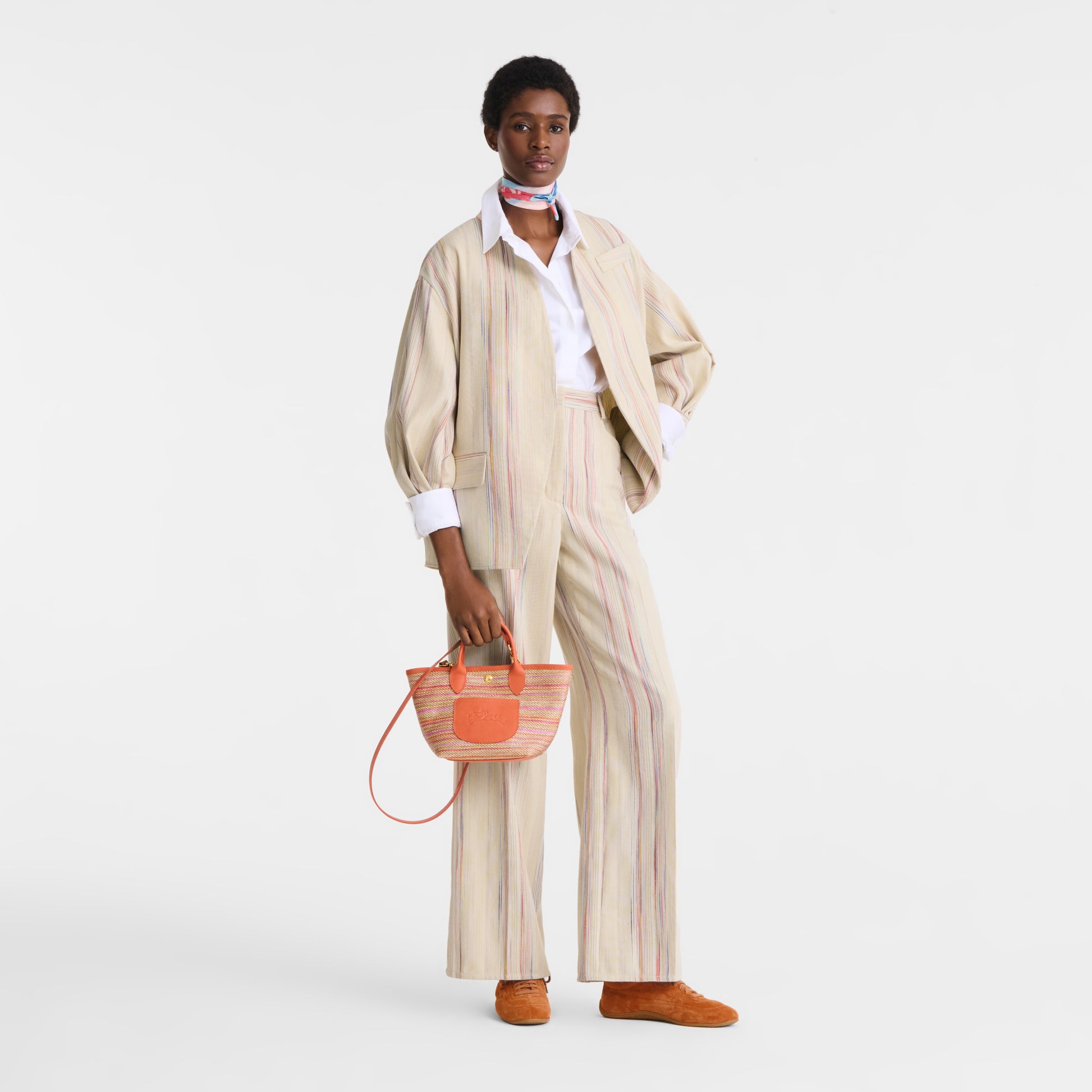 LONGCHAMP-Le Pliage Collection Basket bag-Rainbow-10307HJCM36-2