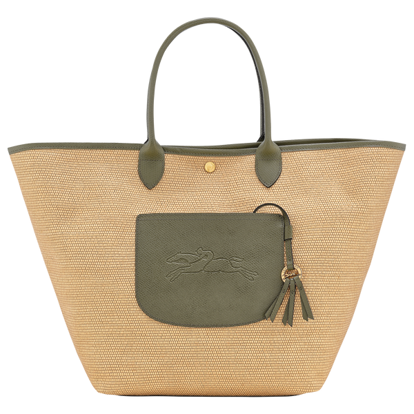 Archive Longchamp Le Pliage Op’Art Tote Le Pliage Collection L Basket bag Artichoke - Canvas - 10308HGKM04