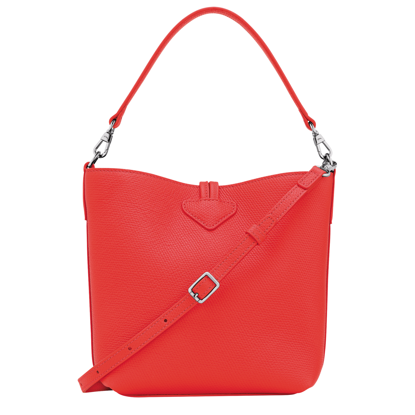 LONGCHAMP-Le Roseau XS Bucket bag-Vermilion-10314HFP108-4