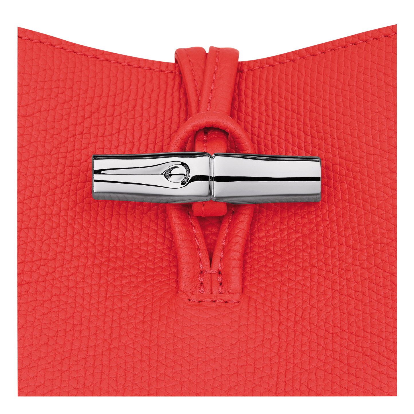 LONGCHAMP-Le Roseau XS Bucket bag-Vermilion-10314HFP108-5