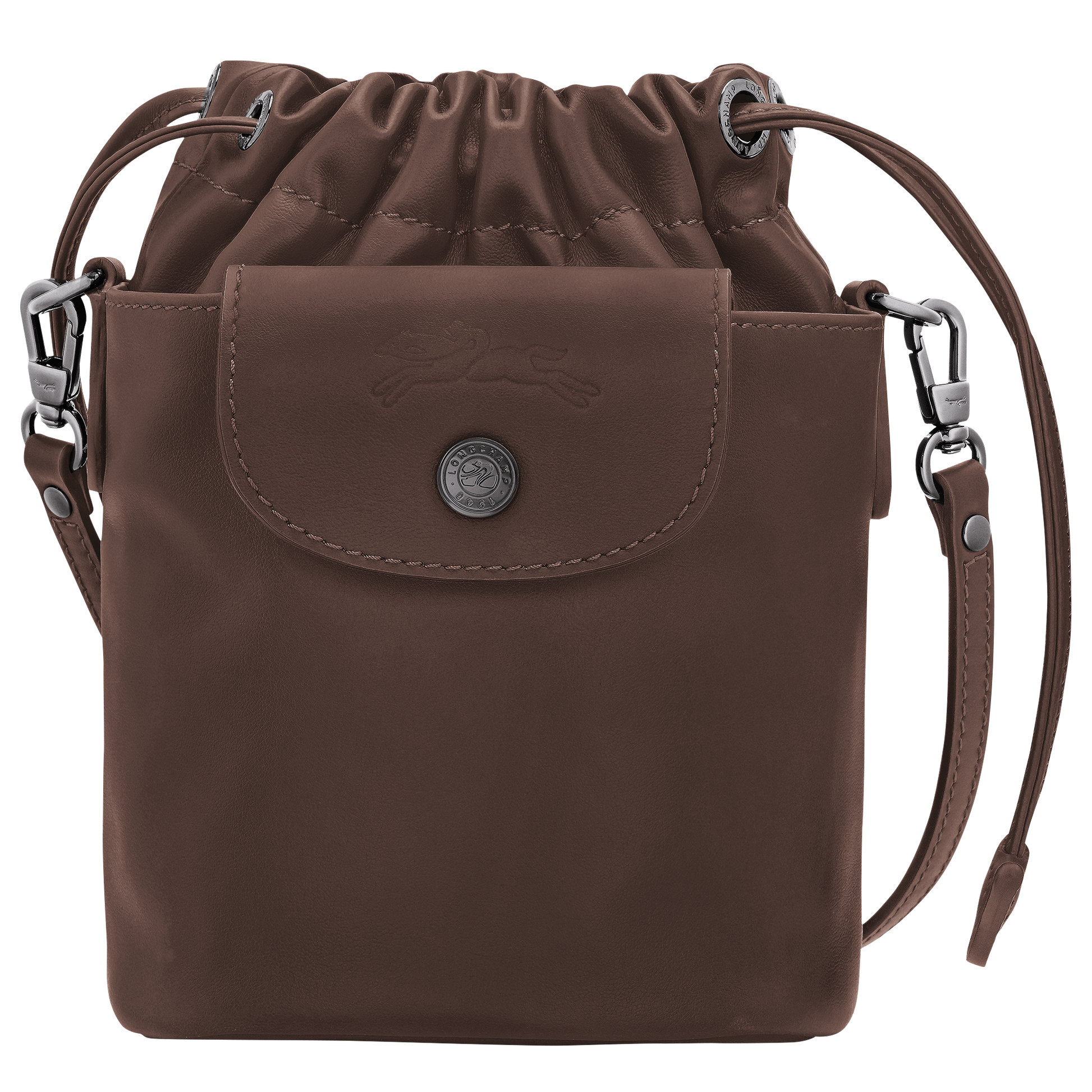 LONGCHAMP-Le Pliage Xtra XS Bucket bag-Mocha-10317987002-1