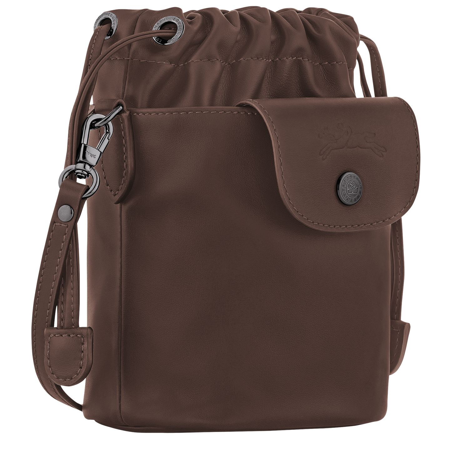 LONGCHAMP-Le Pliage Xtra XS Bucket bag-Mocha-10317987002-2